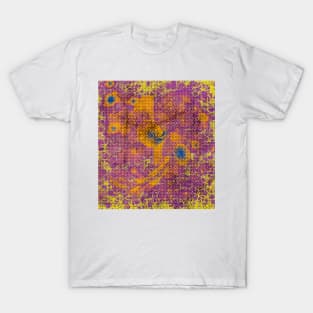 Random textured growth in a vibrant world T-Shirt